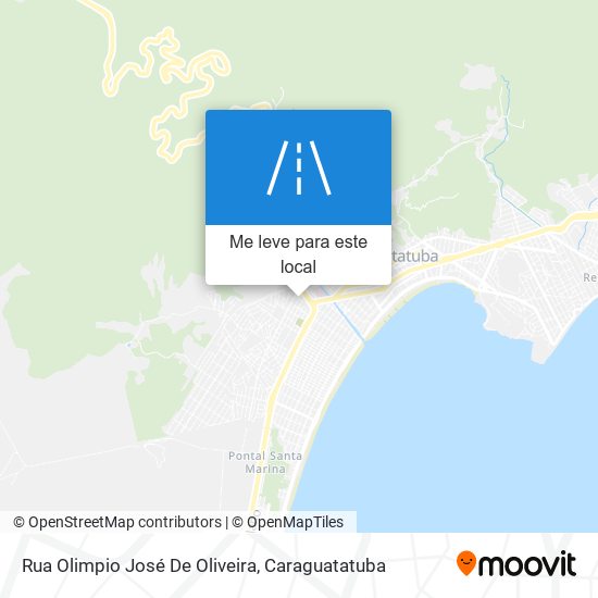 Rua Olimpio José De Oliveira mapa