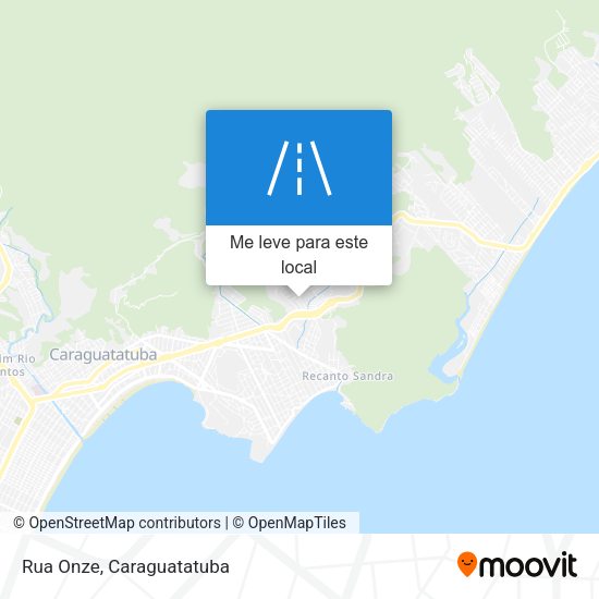 Rua Onze mapa