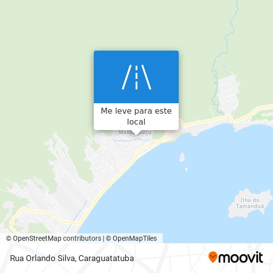 Rua Orlando Silva mapa