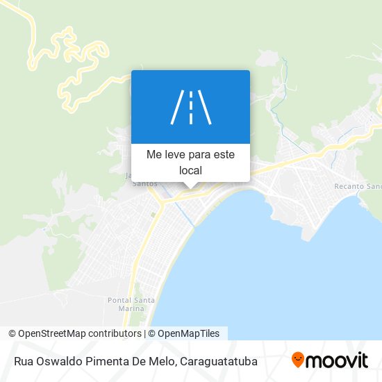 Rua Oswaldo Pimenta De Melo mapa