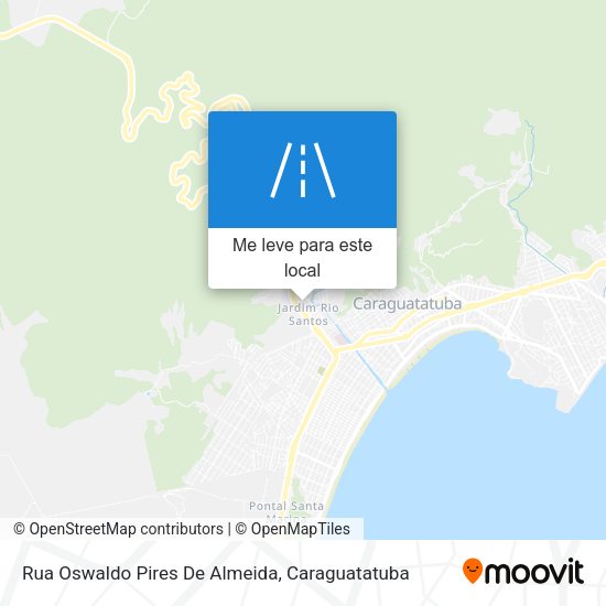 Rua Oswaldo Pires De Almeida mapa