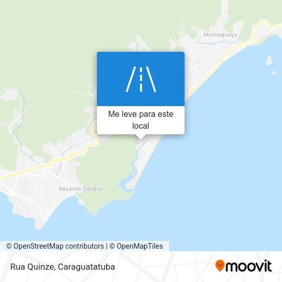 Rua Quinze mapa