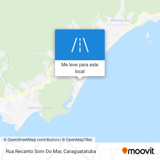 Rua Recanto Som Do Mar mapa