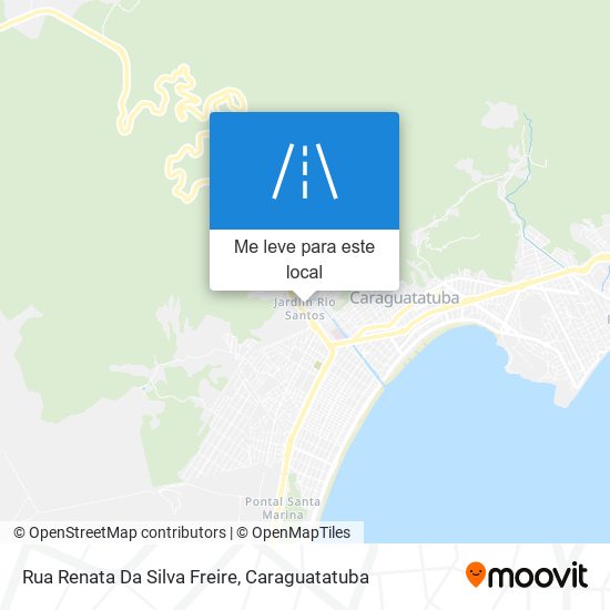 Rua Renata Da Silva Freire mapa