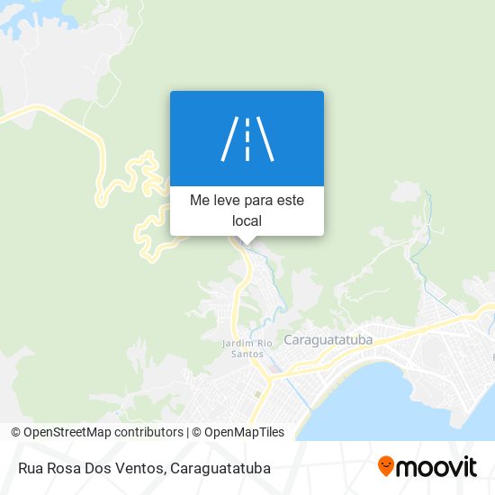 Rua Rosa Dos Ventos mapa