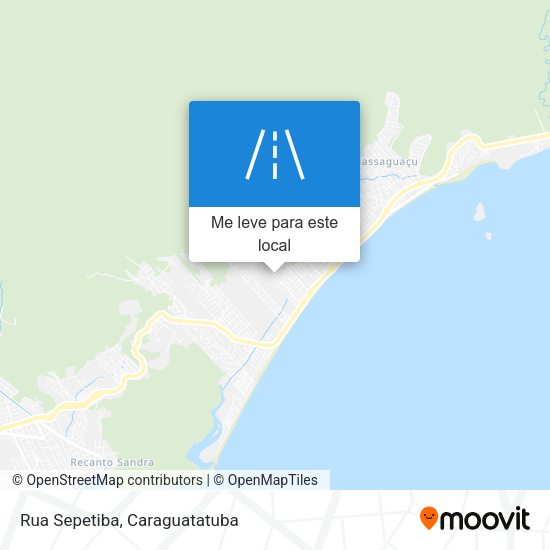 Rua Sepetiba mapa