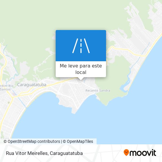 Rua Vitor Meirelles mapa