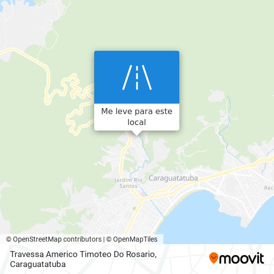 Travessa Americo Timoteo Do Rosario mapa