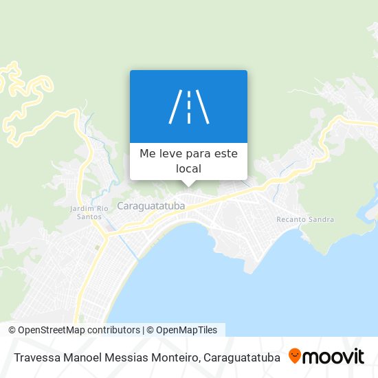 Travessa Manoel Messias Monteiro mapa