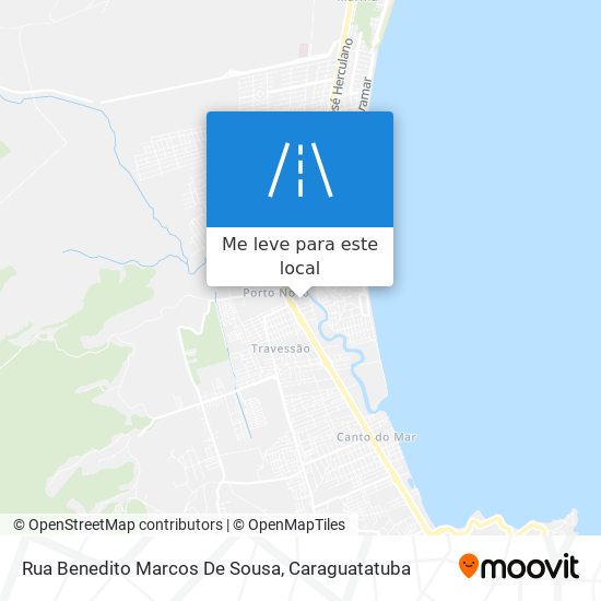 Rua Benedito Marcos De Sousa mapa
