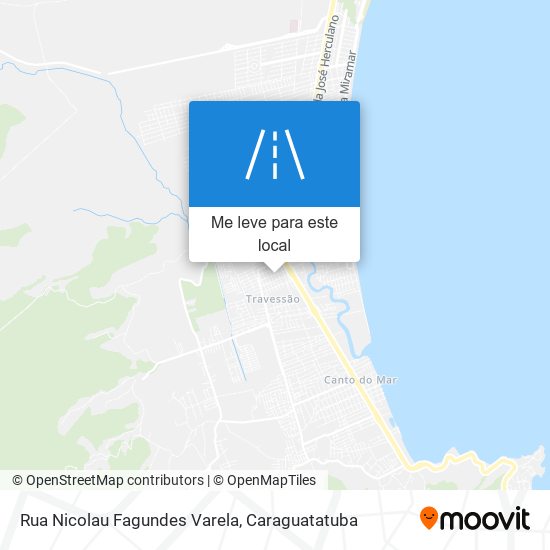 Rua Nicolau Fagundes Varela mapa