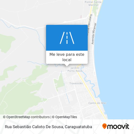 Rua Sebastião Calixto De Sousa mapa