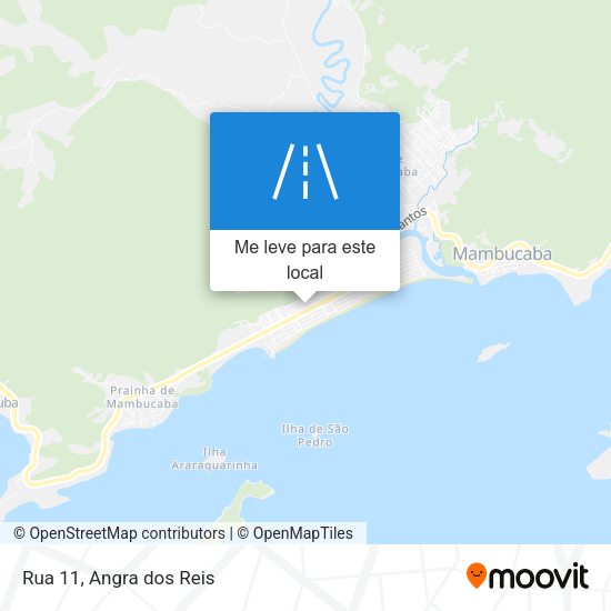 Rua 11 mapa