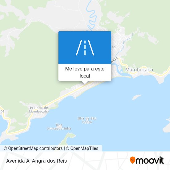 Avenida A mapa