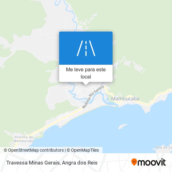Travessa Minas Gerais mapa