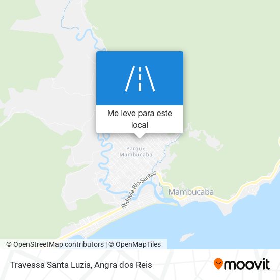 Travessa Santa Luzia mapa