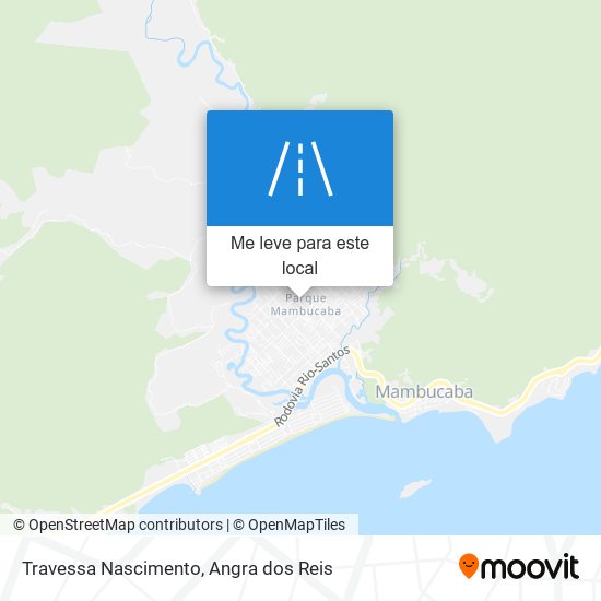 Travessa Nascimento mapa