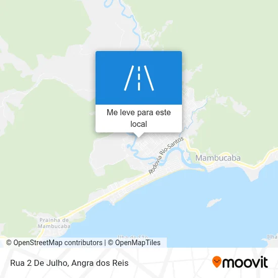 Rua 2 De Julho mapa