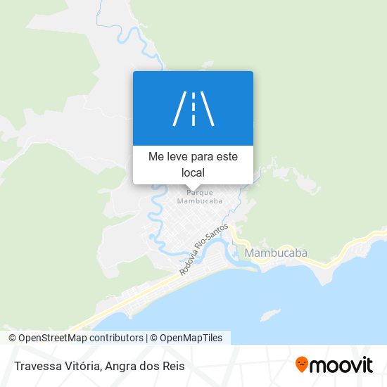 Travessa Vitória mapa