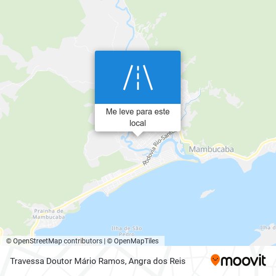 Travessa Doutor Mário Ramos mapa