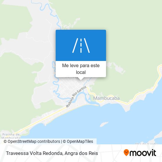 Traveessa Volta Redonda mapa