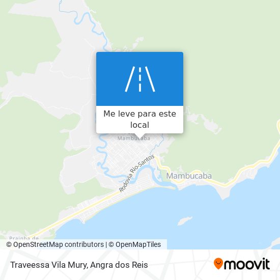 Traveessa Vila Mury mapa