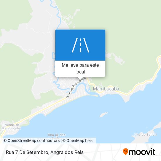 Rua 7 De Setembro mapa