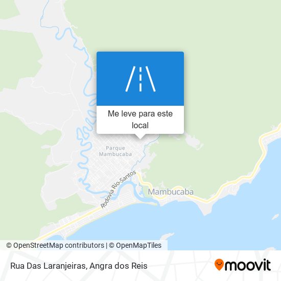 Rua Das Laranjeiras mapa