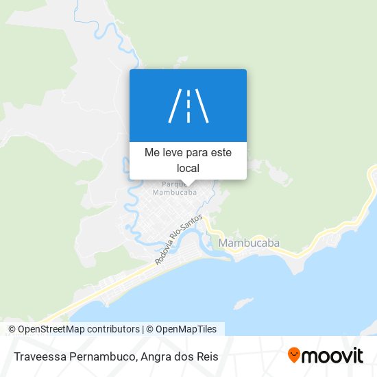 Traveessa Pernambuco mapa