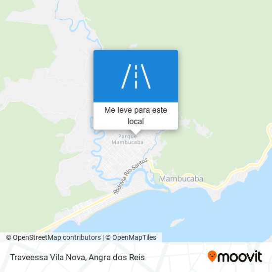 Traveessa Vila Nova mapa