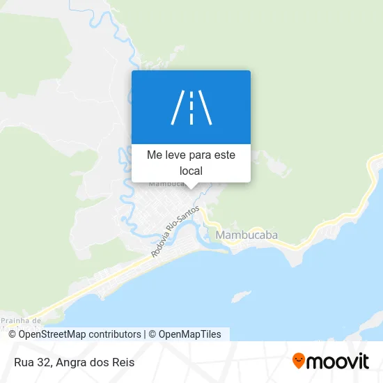 Rua 32 mapa