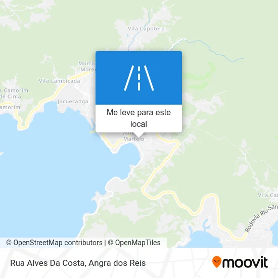 Rua Alves Da Costa mapa