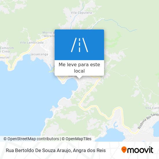 Rua Bertoldo De Souza Araujo mapa