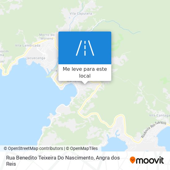Rua Benedito Teixeira Do Nascimento mapa