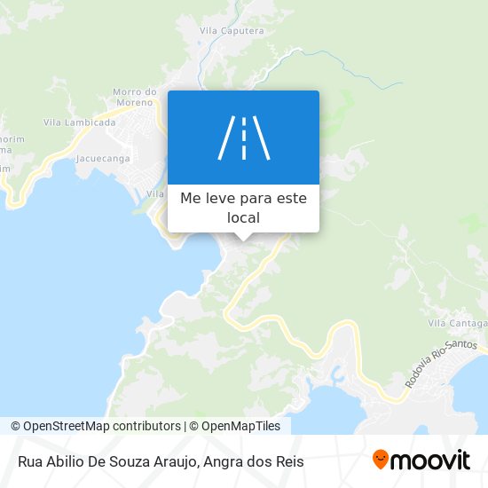 Rua Abilio De Souza Araujo mapa