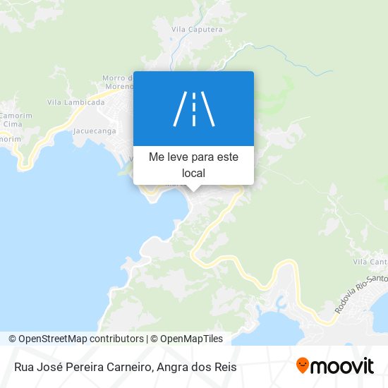 Rua José Pereira Carneiro mapa