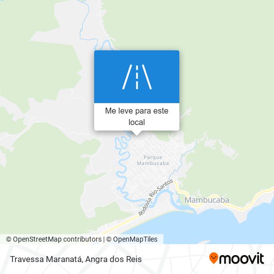 Travessa Maranatá mapa