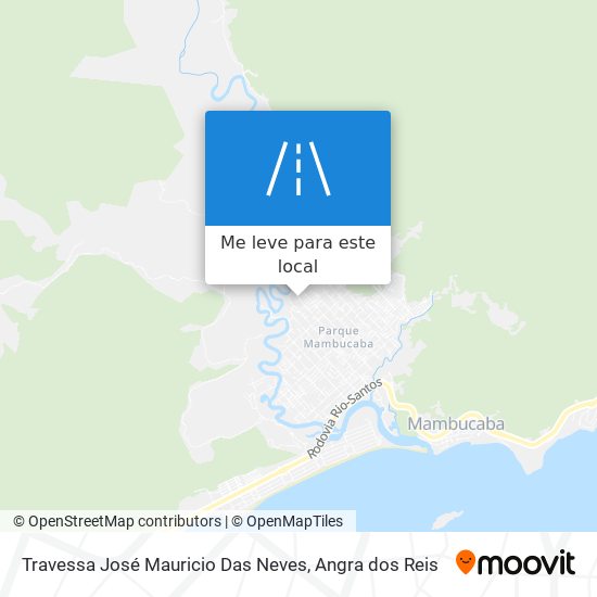 Travessa José Mauricio Das Neves mapa