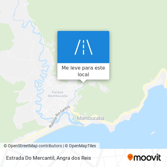 Estrada Do Mercantil mapa