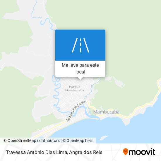 Travessa Antônio Dias Lima mapa
