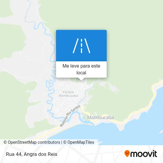 Rua 44 mapa