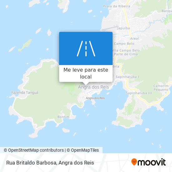 Rua Britaldo Barbosa mapa