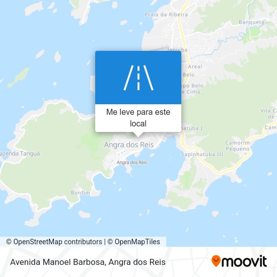Avenida Manoel Barbosa mapa