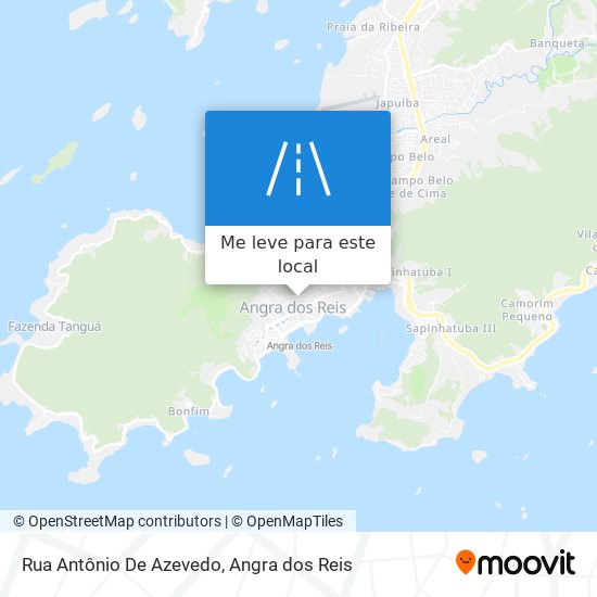 Rua Antônio De Azevedo mapa