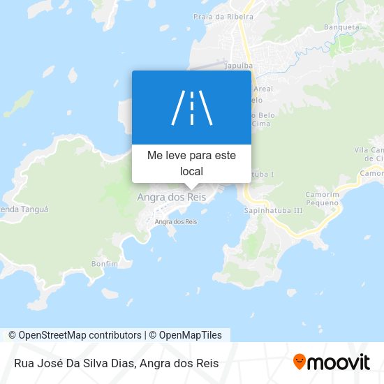 Rua José Da Silva Dias mapa