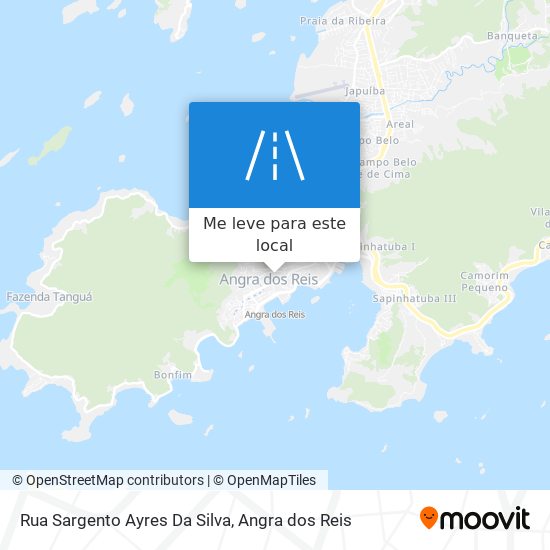 Rua Sargento Ayres Da Silva mapa