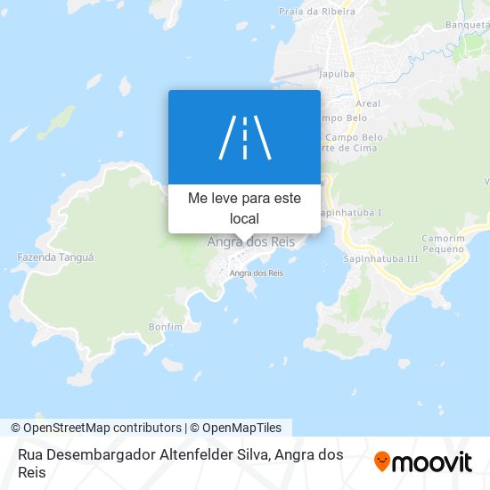 Rua Desembargador Altenfelder Silva mapa