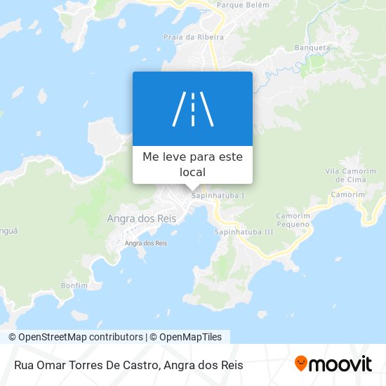 Rua Omar Torres De Castro mapa