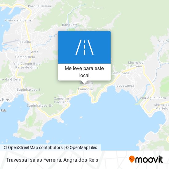 Travessa Isaias Ferreira mapa