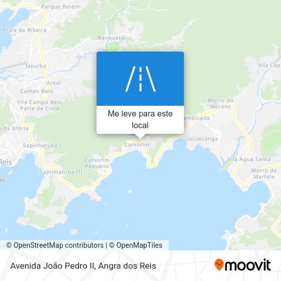 Avenida João Pedro II mapa